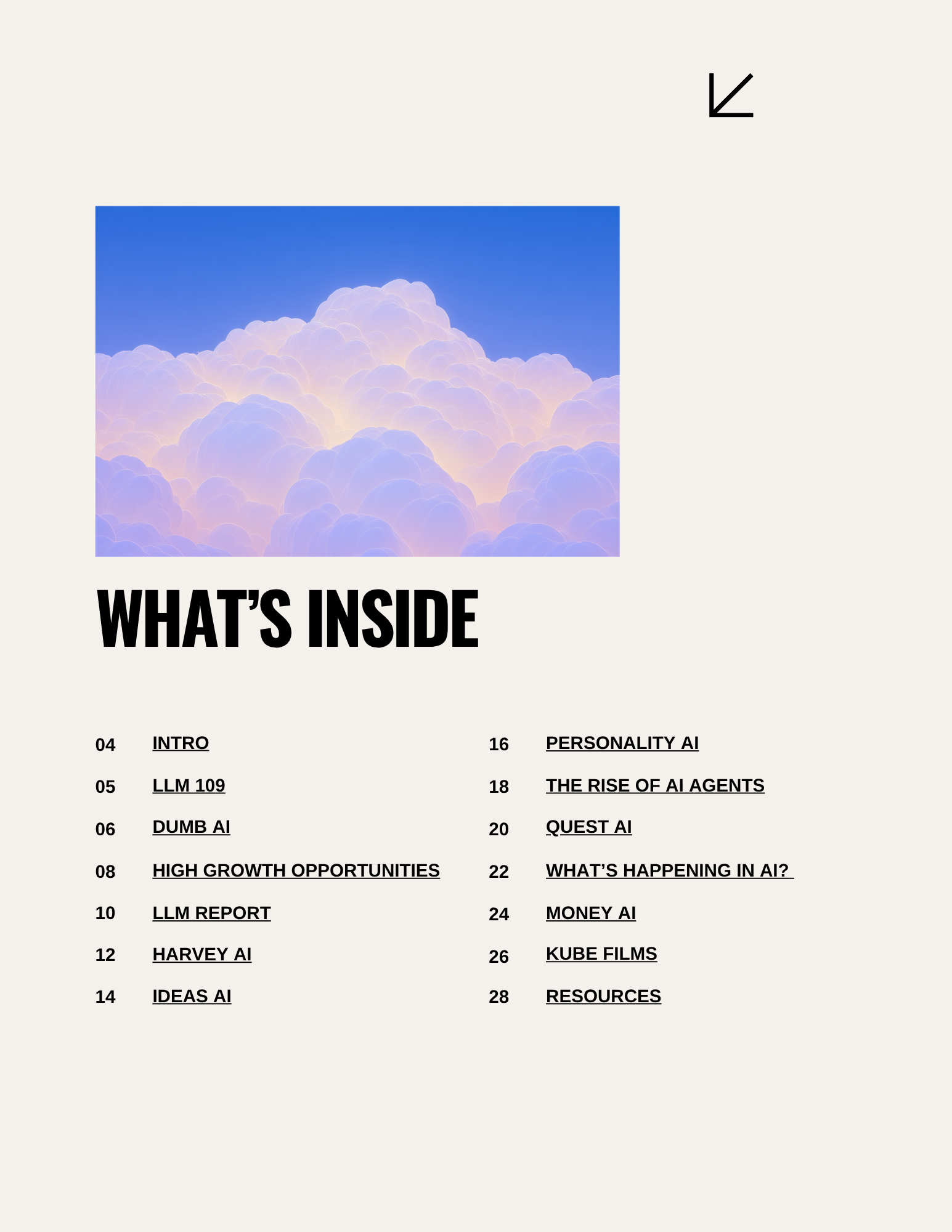Table of Contents